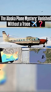 The Alaska Plane Mystery: Vanished Without a Trace ✈️❓ In June 2025, a charter plane carrying six people mysteriously vanished while flying over the remote Alaskan wilderness. There were no distress calls, no warnings, and its radar signal abruptly disappeared mid-flight. Search teams scoured the area under clear skies, but not a single trace of wreckage, debris, or passengers was ever found. It’s as if the plane was swallowed by thin air. The case grew even stranger when villagers reported seei