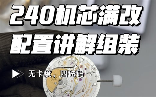 240一体机芯升级满改配置讲解评测