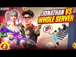 I Became JONATHAN GAMING for 24 Hours in BGMI 🔥