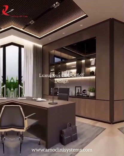 Luxury Elegance in Modern CEO Office Interior Design | CEO Office Design: How to Optimal Workspace