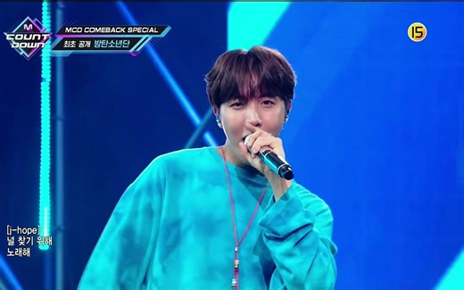 防弹少年团 (BTS) - Make It Right Mcountdown stage