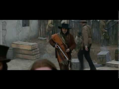 Davy Crockett Shoots Santa Anna