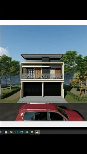 tutorial lengkap ada di video #tutorial #lumion #sketchup