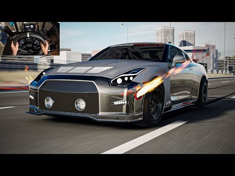 Uncontrollable 4,800HP Twin Turbo Nissan GT-R R35 TX2K - Assetto Corsa