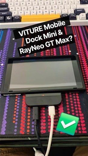 VITURE Mobile Dock Mini: Worth it for RayNeo users? #tech #gadgets #nintendo #trendingshorts
