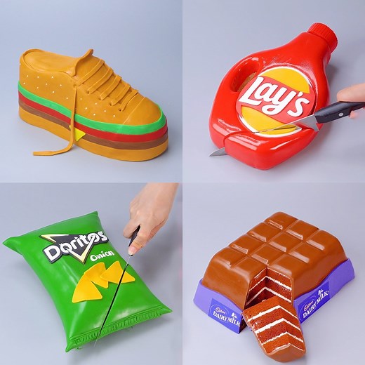 1M views · 10K reactions | Most Satisfying Realistic SHOES 3D Cake Decorating | Yummy Cookies | Facebook