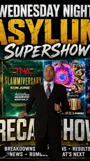 Wednesday Night Asylum Recap Supershow Live on YouTube @unknownthealienassassin Tonight after AEW
