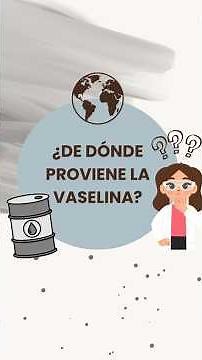 Does Vaseline come from oil? 😳🛢️ | The origin of Vaseline