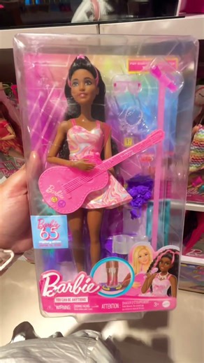 Barbie playing guitarrr😍😍 #barbie #barbiegirl #barbiedoll #toys #mattel