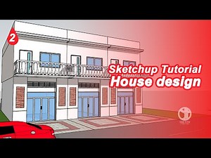 2_រៀន​ Sketchup ថ្នាក់ដំបូង | SketchUp Beginner Tutorial |ពន្យល់ជាភាសាខ្មែរ BY: You Tith