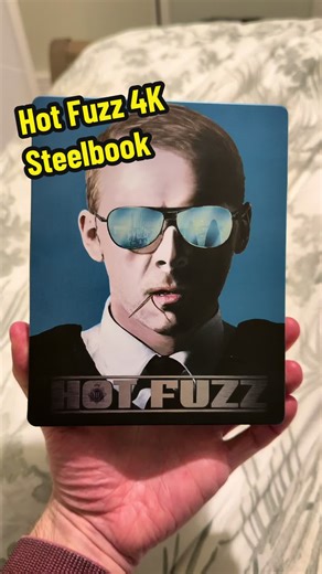 Hot Fuzz 4K steelbook #steelbook #physicalmedia #4k #hotfuzz #hotfuzzquotes