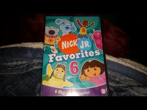 Opening to Nick Jr Favorites 6 2007 DVD