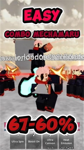 EASY MECHAMARU 67% COMBO #roblox #jjk #gojo #gaming #bloxfruits #fyp #jujutsukaisen #sukuna #edit