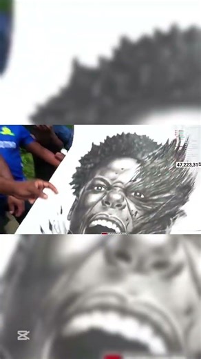 Speed was shocked by fan art of Eswatini #ishowspeed