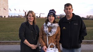 Families at the inauguration
