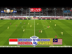 [LIVE] INDONESIA VS MALAYSIA U23 AFF CUP 2025 SUGBK STADIUM SIMULASI GAME #part26