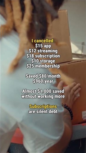 I Cancelled My Subscriptions and Saved $1,000 a Year