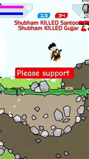 mini militia youtube channel support please 🙏 #minimilitia #gaming #games #gameplay #milsimwest