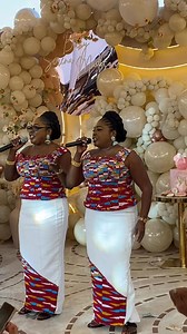 Our performance at the baby Christening of Oheneyere Abena’s newly born baby . | Tagoesisters