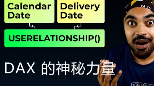 <中英字幕> Power BI 大神处理双日期分析