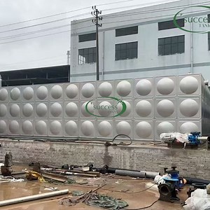[Hot Item] Bolted Type Stainless Steel Molded Panel Sectional Water Storage Tank for Alkali