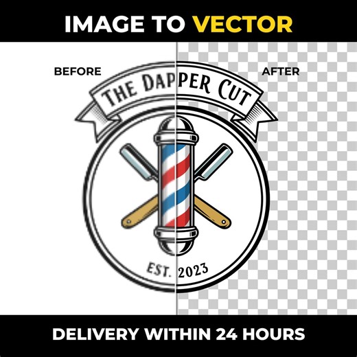 Image to Vector Conversion Service, Manual Tracing, Logo to SVG - Etsy Australia