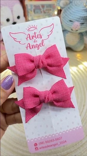 How to Make a Bow with Hair tie 🌸 | How to Make a Simple Bow wide Ribbon #shorts #ytshorts #diy