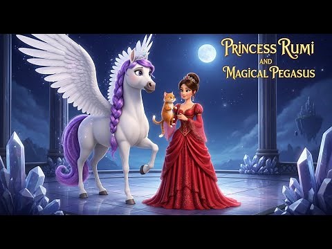 Princess Rumi & Magical Pegasus | Urdu Fairy Tale | Bedtime Stories | Urdu Kahani | Hindi Cartoon