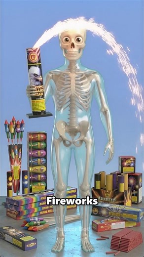 What if fireworks explode in your hand? #shorts