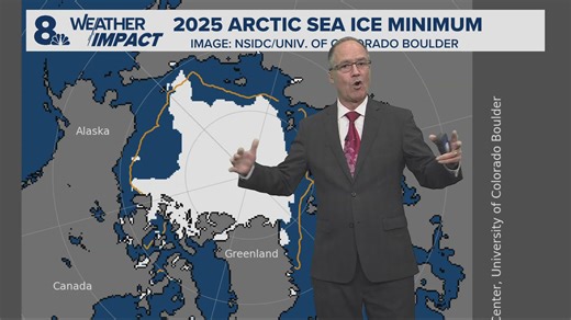 Arctic sea ice reached 10th smallest minimum in memory this year