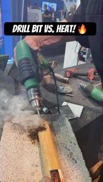 Can your Drill Bits take HEAT? #powertools #tools #diy