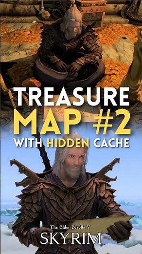 Skyrim's Hidden Treasure Map #2 Location