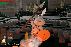 ¿Cómo sería Dark Souls en versión LEGO? Esta maravillosa recreación muestra el resultado