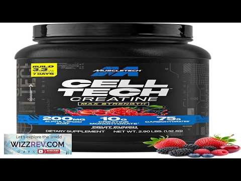 MuscleTech Creatine Monohydrate Powder Cell Tech Creatine Post Workout Recovery Drink Muscle