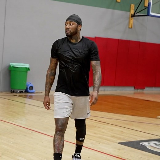 Swish Cultures on Instagram: "John Wall ( @johnwall ) making plays at @chrisjohnsonhoops 3v3 👀🔥.. behind the back turnaround and spin same side finish out of the Dho"