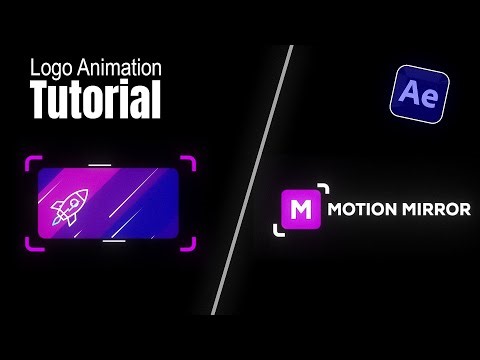 Cool Text & Logo Animation In After Effect | After Effects Tutorial - Motion Mirror