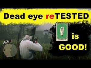 Dead eye restoration ability cards in red dead online: 'eye for an eye' and 'the gift of focus'