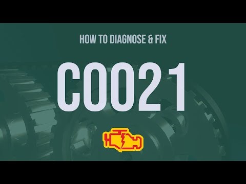 How to Diagnose and Fix C0021 Engine Code - OBD II Trouble Code Explain