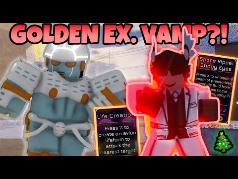 [YBA] Golden Experience Vamp is a CRUTCH BUILD...