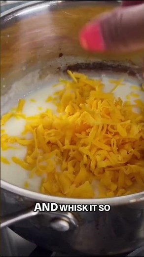 Creamiest Homemade Nacho Cheese Sauce EVER! 😍 #shorts​