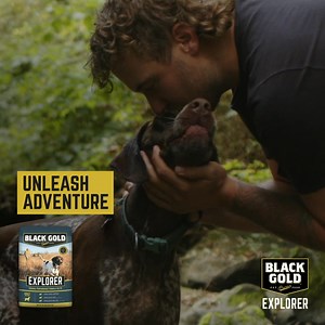 293K views · 1.1K reactions | Dogs deserve a lifetime of adventure – and our formulas are full of the ideal nutrients to help make those adventures possible. | Black Gold Explorer - Premium Pet Food | Facebook