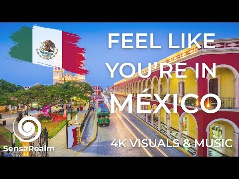 Feel Like You’re in Mexico 🇲🇽 | 1 Hour of Mexican Music & Colorful Ambience in 4K