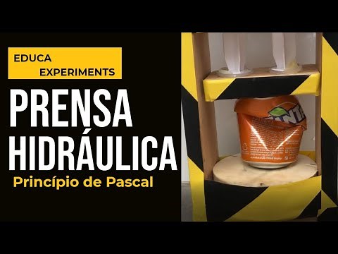 PRENSA HIDRÁULICA CASERA , PRINCIPIO DE PASCAL