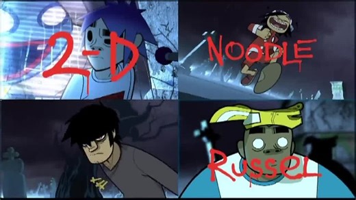 Gorillaz - Clint Eastwood (Official Video)