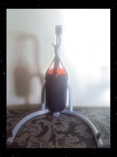 Punching Bag Poster Boy Edit #3dprinted #decor #3dprint #punchingbag #boxing #edit #decoration