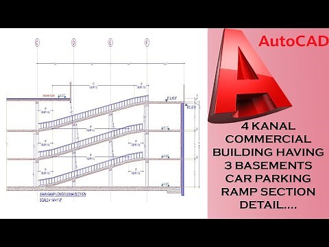3 BASEMENTS PARKING RAMP WITH DETAIL SECTION AND RATIO..19-06-2022