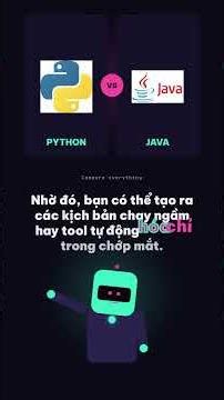 Python vs Java: Chọn ngôn ngữ nào? #IT #python #java #Robotbiettuot