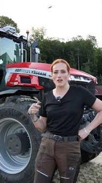 Lou driving on the water tractor & error message 🤯 YT: AgrarNils #tractor #agriculture