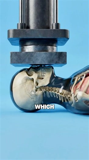 Which object can crush your head?