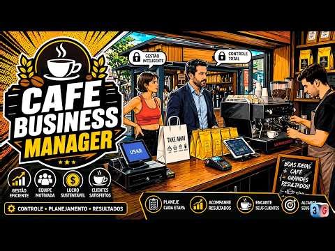 THIS COFFEE GAME WILL DRIVE YOU CRAZY! ☕🔥 - Cafe Business Manager